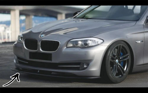 🔥SPLITTER SOTTOPARAURTI ANTERIORE PER BMW SERIE 5 F10 / F11 (2010–2017)🔥