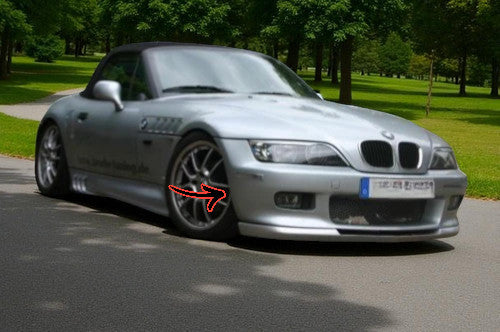 🔥SPLITTER ANTERIORE SOTTOPARAURTI PER BMW Z3 (1995–2002)🔥