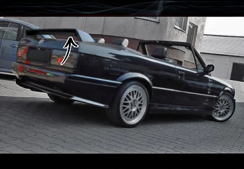 🔥SPOILER BAGAGLIAIO PER BMW SERIE 3 E30 (1982–1994)🔥
