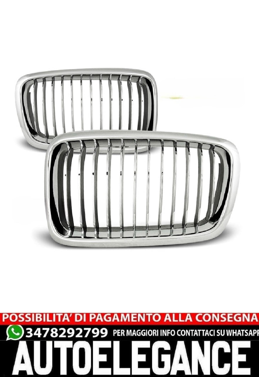 CHROME GRILLE SUITABLE FOR BMW E38 06.94 - 07.01