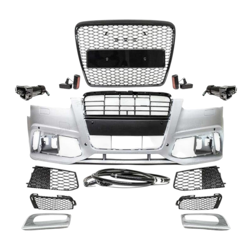 💕ART.6678 PARAURTI ANTERIORE ADATTO PER AUDI A6 4F 2004-2011 LOOK RS6💕