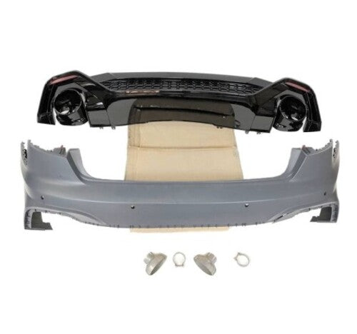 ART.3080 Paraurti Posteriore per Audi A4 2020+ BERLINA Look RS4