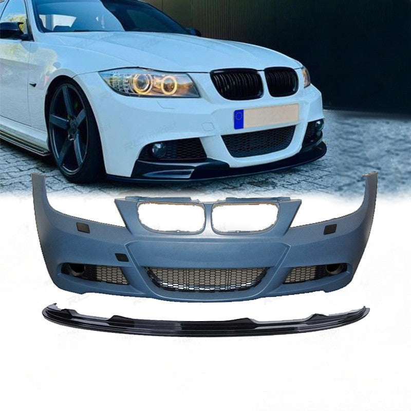 💕ART.6786 PARAURTI ANTERIORE ADATTO PER BMW E90 E91 08-12 LOOK M PDC SRA💕