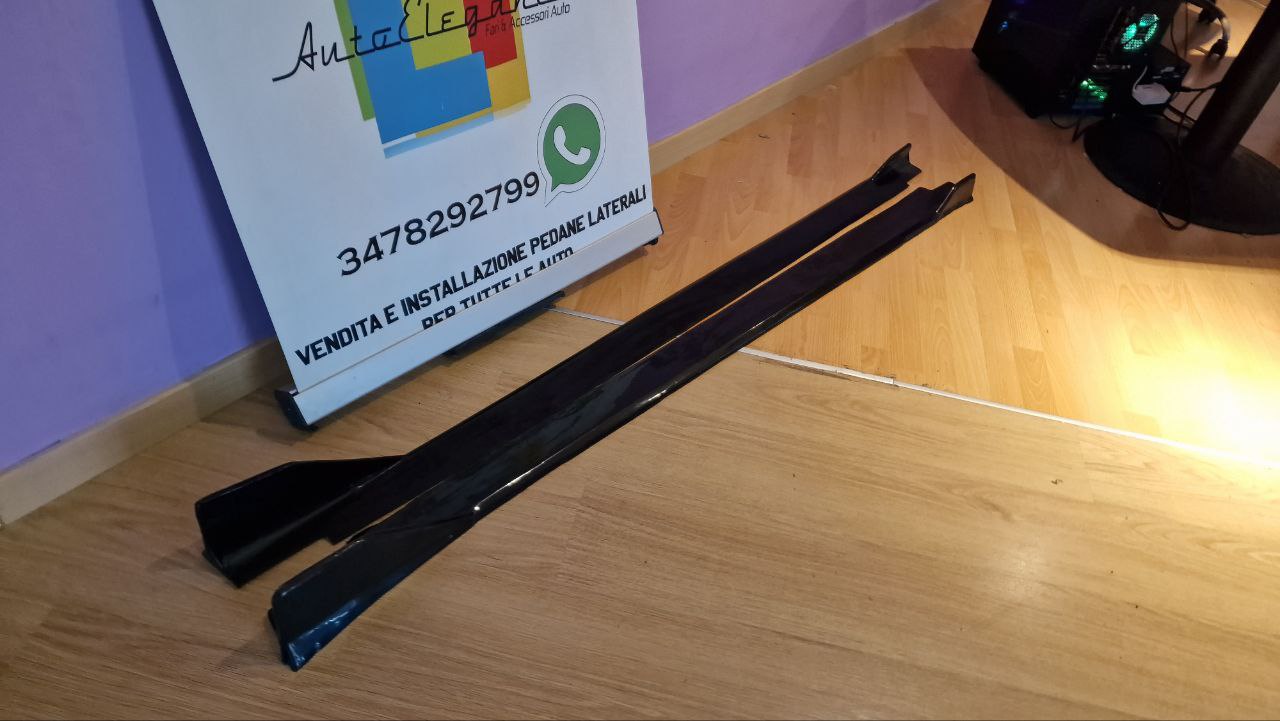 💕ART. 0272 SOTTO MINIGONNE SEAT IBIZA 6J IBIZA 6F IBIZA KJ 08-21 NERO LUCIDO💕
