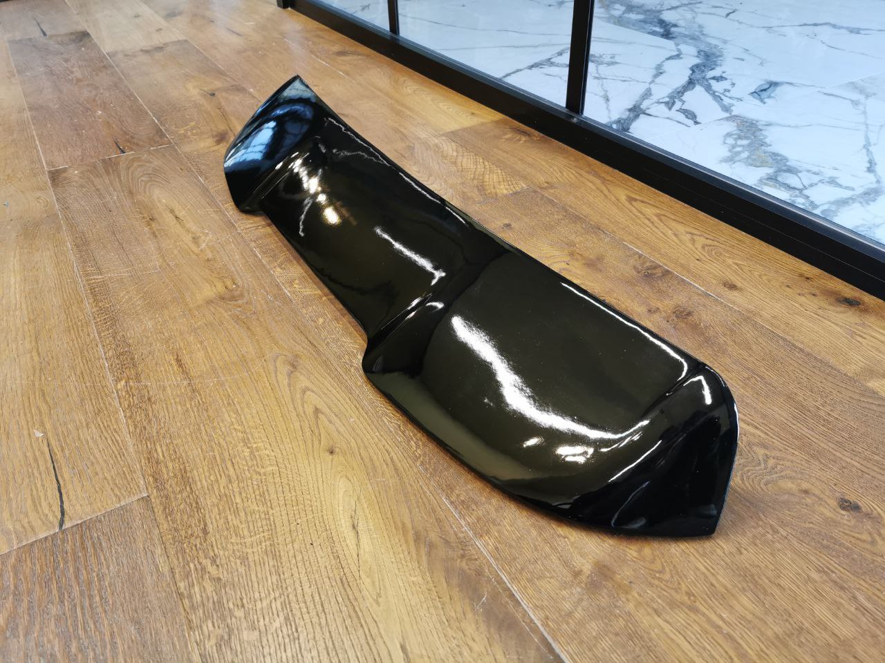 ART. 1560 SPOILER AUDI A4 B8 2007-2016 look RS4 NERO LUCIDO