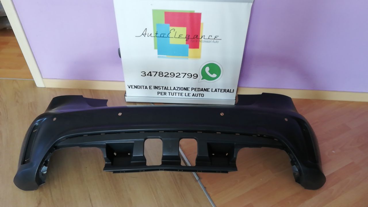 ART. 1221 PARAURTI POSTERIORE MERCEDES CLASSE A W176 2012-2018 LOOK AMG