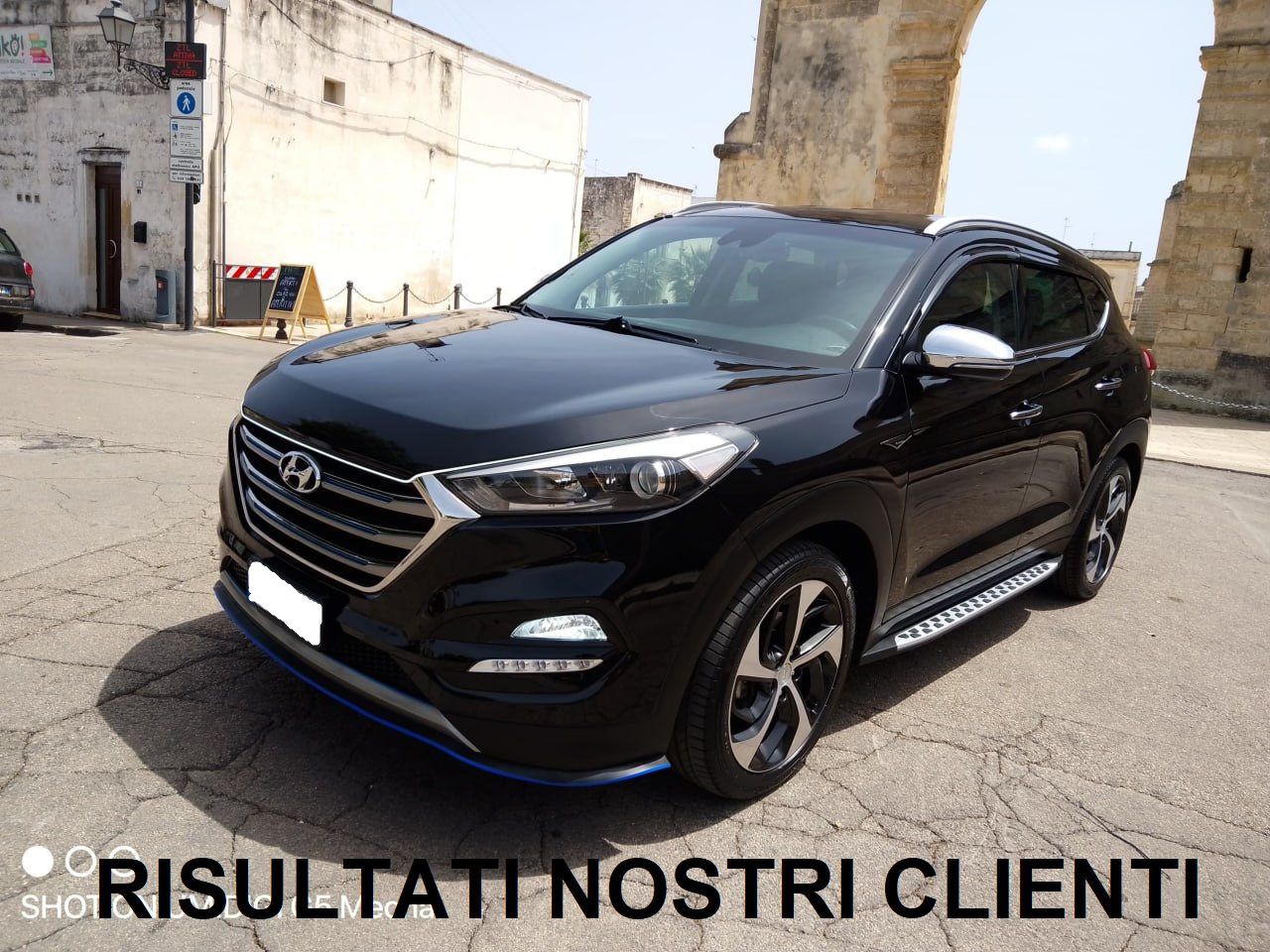 PEDANE LATERALI ADATTE PER HYUNDAI TUCSON 2015-2018 (QUADRATINI) LOOK SPORTIVO
