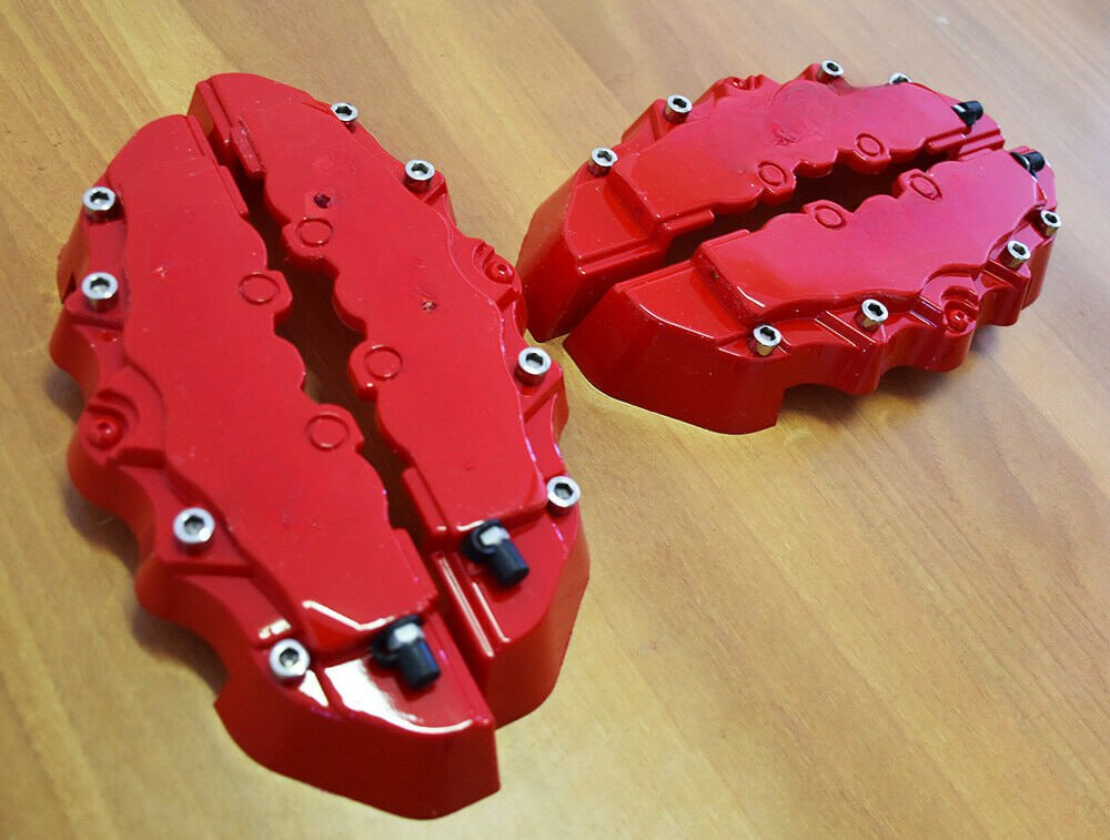 ALFA ROMEO SET OF 4 RED CALIPER COVERS SPORT LOOK IN ABS
