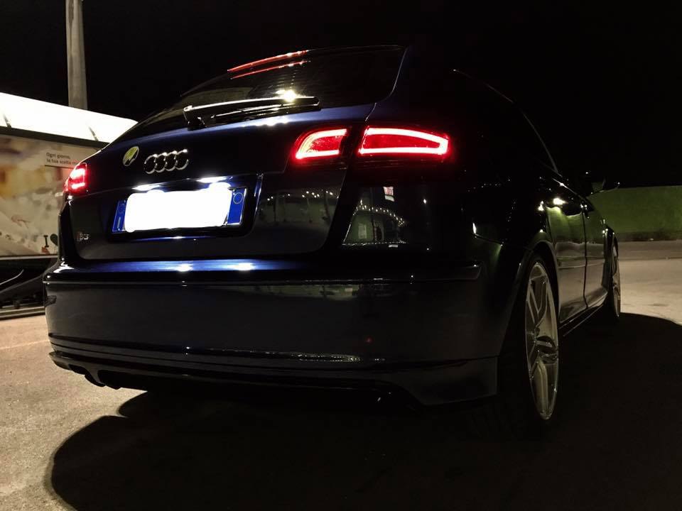 Led rear lights suitable for audi A3 8p restyling sportback 2008-2015