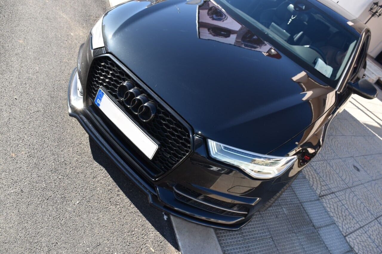 GRIGLIA AUDI A6 4G C7 2015-2018 LOOK RS6 QUATTRO NERA ECONOMICA