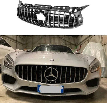Griglia panamericana Cromata ADATTA PER MERCEDES AMG GT C190 2014-2017 2 Porte