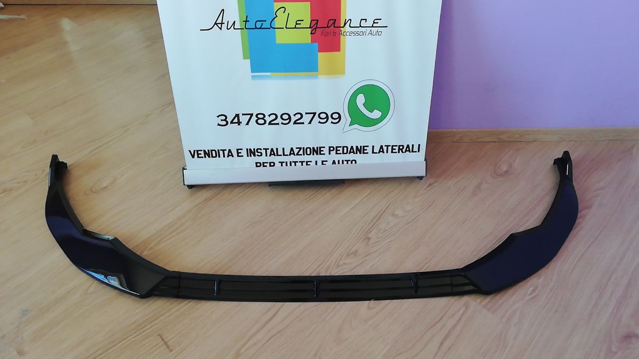 🤩SPLITTER SUITABLE FOR AUDI A3 8Y 2020+ SLINE S3 GLOSSY BLACK (3 PIECES)🤩