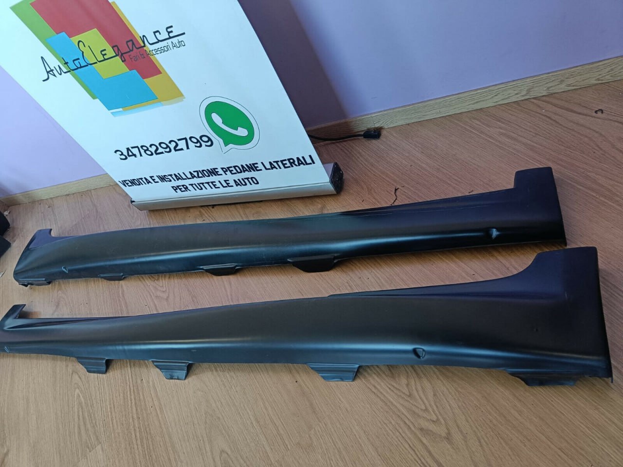 ⭐0258 SKIRTS FOR VW SCIROCCO FROM 2008+ ABS DOOR SPOILER RLINE LOOK⭐