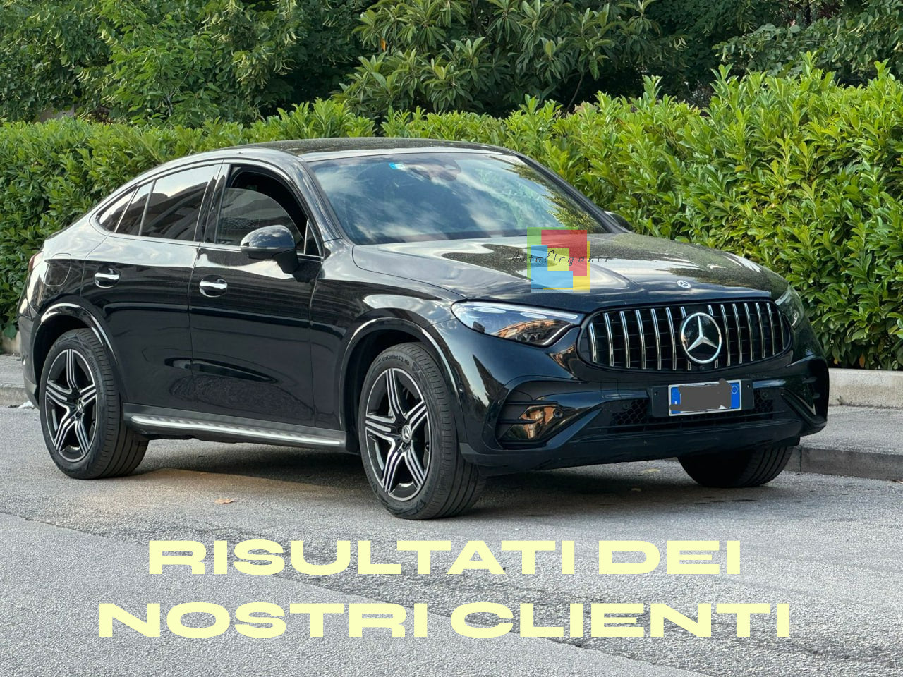 đź’ŽGRIGLIA ADATTA PER MERCEDES GLC SUV X254 C254 COUPE 2022+ AMG LOOK GT CROMATA