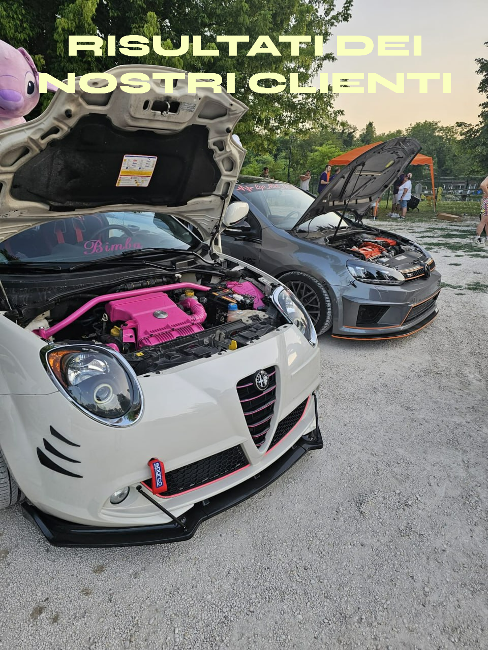 SPLITTER ALFA ROMEO STELVIO SPOILER SOTTOPARAURTI ANTERIORE IN ABS NERO