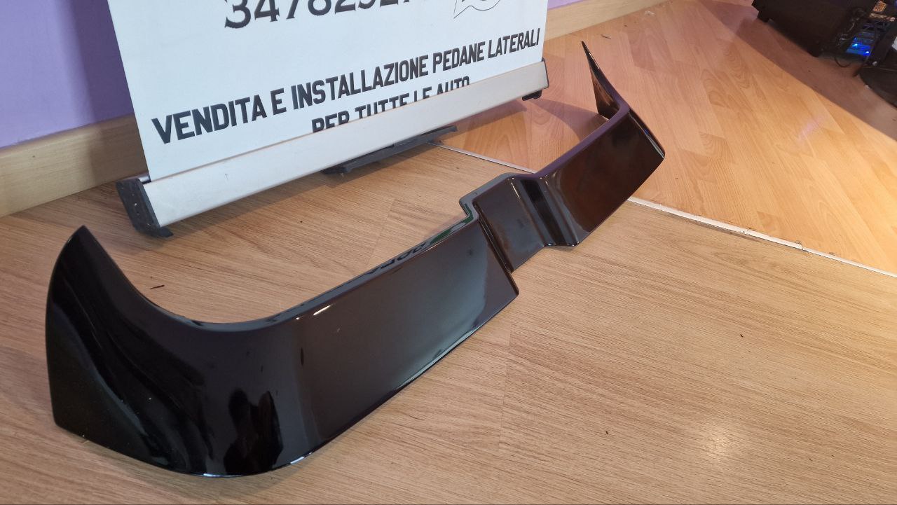 🔥SPOILER ADATTO PER AUDI A3 8V 2012-2020 SPORTBACK LOOK SPORTIVO NERO LUCIDO🔥