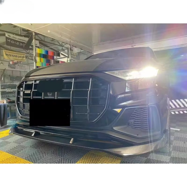 ⭐ SPLITTER ADATTO PER AUDI Q8 s-line look R optik⭐