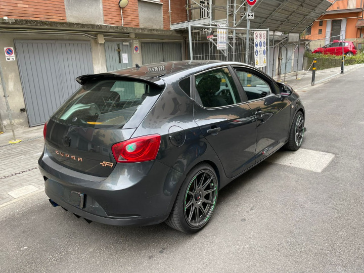 ⭐0868 SEAT IBIZA 6J5 PORTE 2008 2017 SPOILER POSTERIORE SUL TETTO ABS CUPRALOOK⭐
