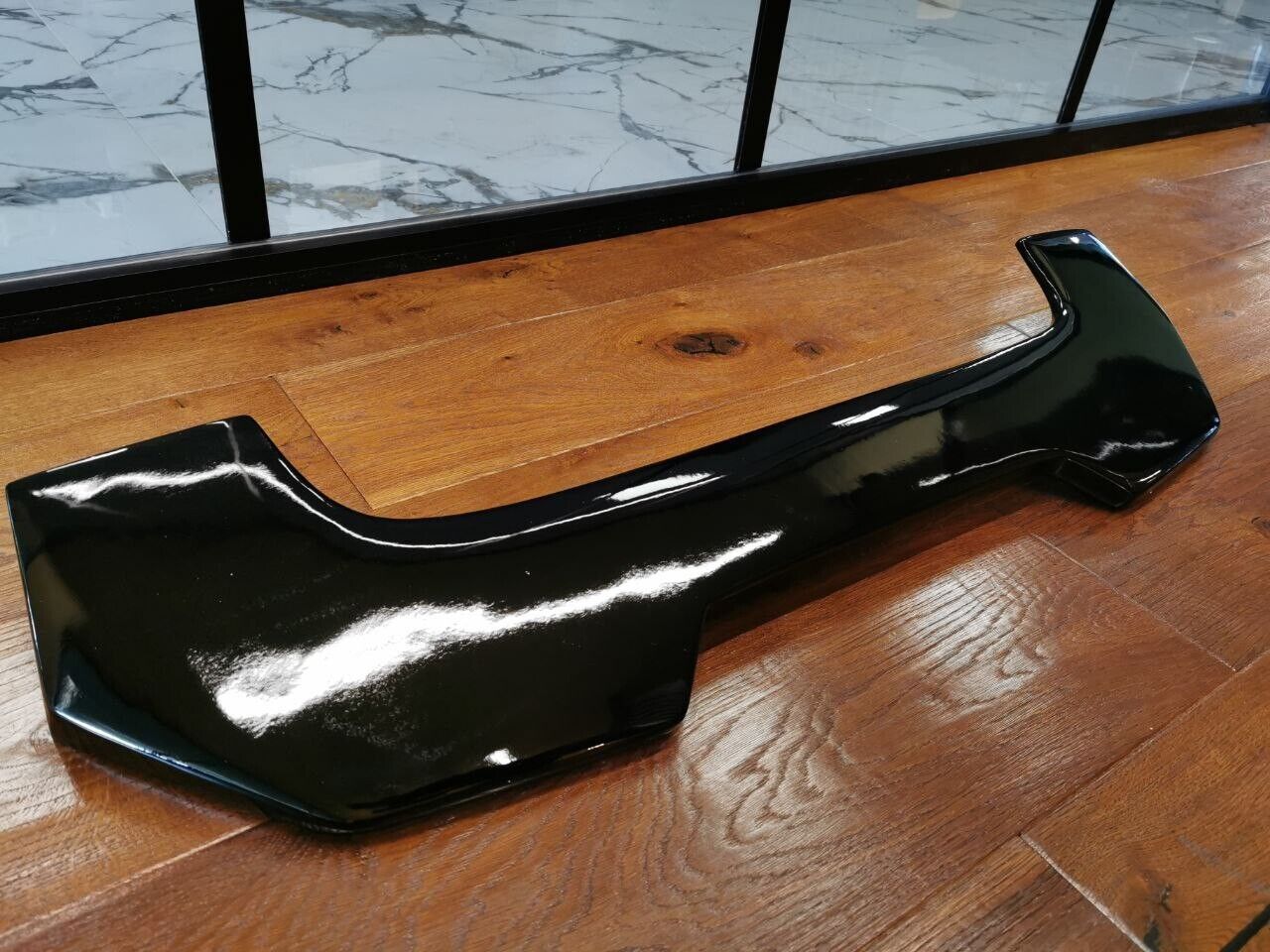 ⭐1657 SPOILER TETTO PER DACIA DUSTER 2 18-21 LOOK SAFARI NERO LUCIDO ⭐