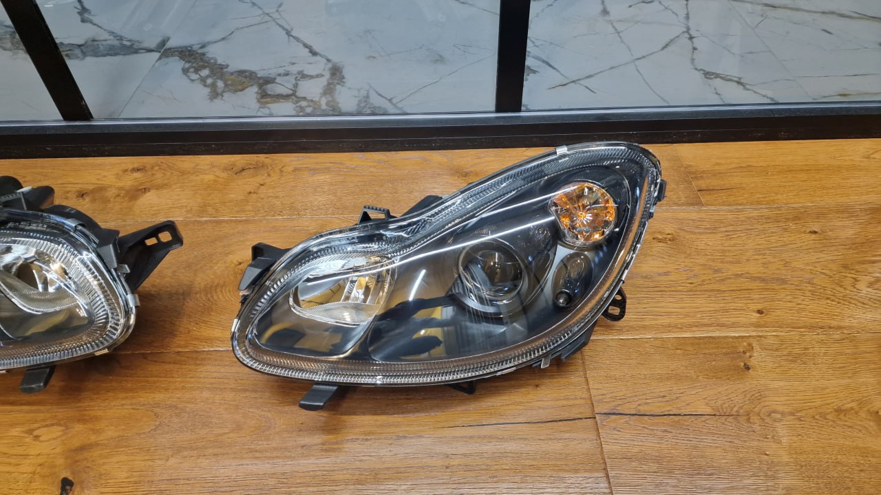 π₯0836 HEADLIGHTS SUITABLE FOR SMART 451 2007-2014 BLACK π₯