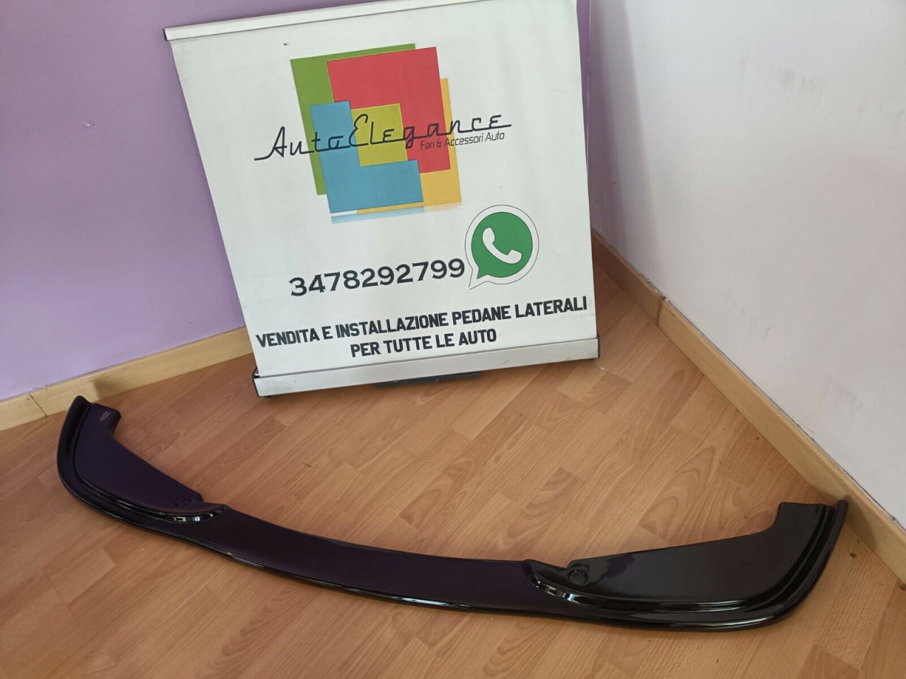 ✨0236 SPLITTER ADATTO PER BMW SERIE 3 E46 98-06 M3 BERLINA TOURING COUPE CABRIO✨
