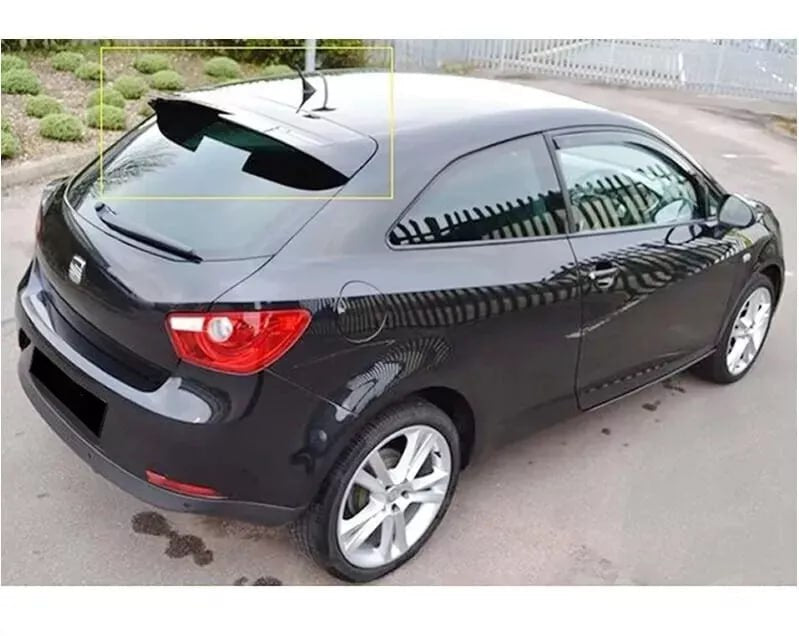 💕ART. 1585 SPOILER SEAT IBIZA 6J 3 PORTE 2008-2017 LOOK CUPRA NERO LUCIDO 💕