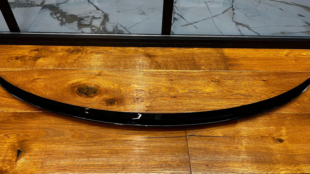 🔥0942 SPOILER ADATTO PER BENZ CLASSE E C238 (w213 coupe) 16-22 NERO LUCIDO🔥