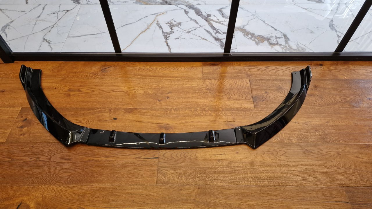 🔥2190 SPLITTER ADATTO PER AUDI A3 8V2016-2020 LIFT STANDARD NERO LUCIDO🔥