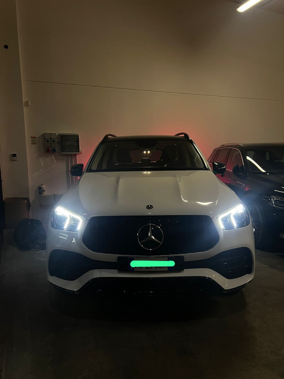⭐GRIGLIA ANTERIORE PER MERCEDES GLE W167 C167 2019+ NERA PANAMERICANA⭐