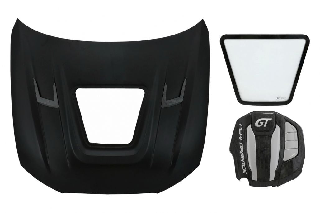 ART. 1964 COFANO ANTERIORE A6 4G C7 2012-2018 LOOK GT (VETRO E COPERTURA MOTORE)