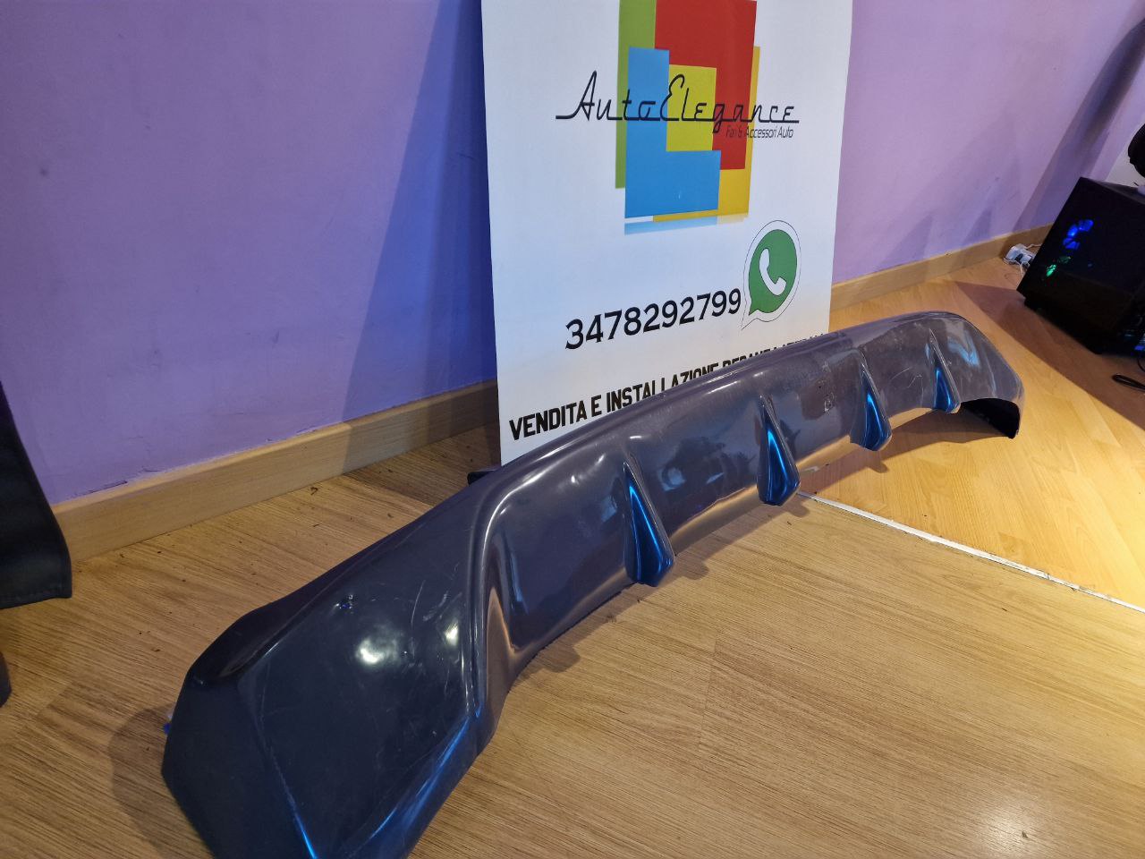 💕ART. 0600 DIFFUSORE PEUGEOT 207 2006+ GREZZO💕
