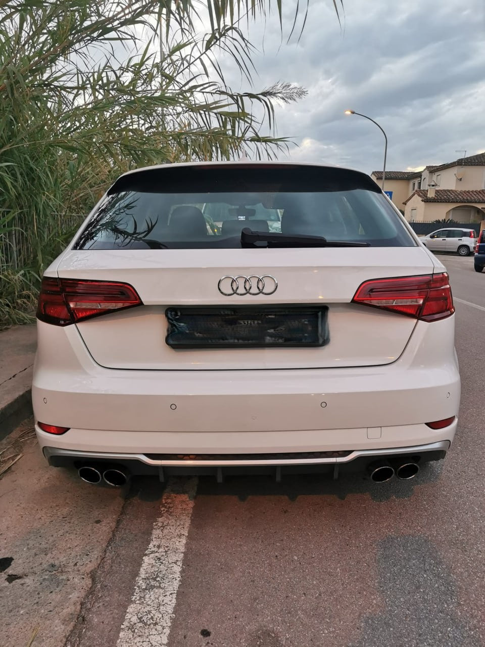 🔥0194 SOTTO PARAURTI PER AUDI A3 8V SPORTBACK 2016-2019 RESTYLING🔥