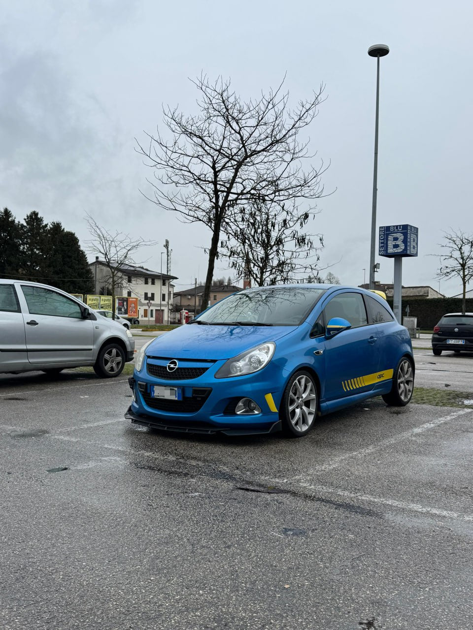 0037💎OPEL ASTRA J SPLITTER PARAURTI ANTERIORE NERO LUCIDO LOOK RS - 3P💎