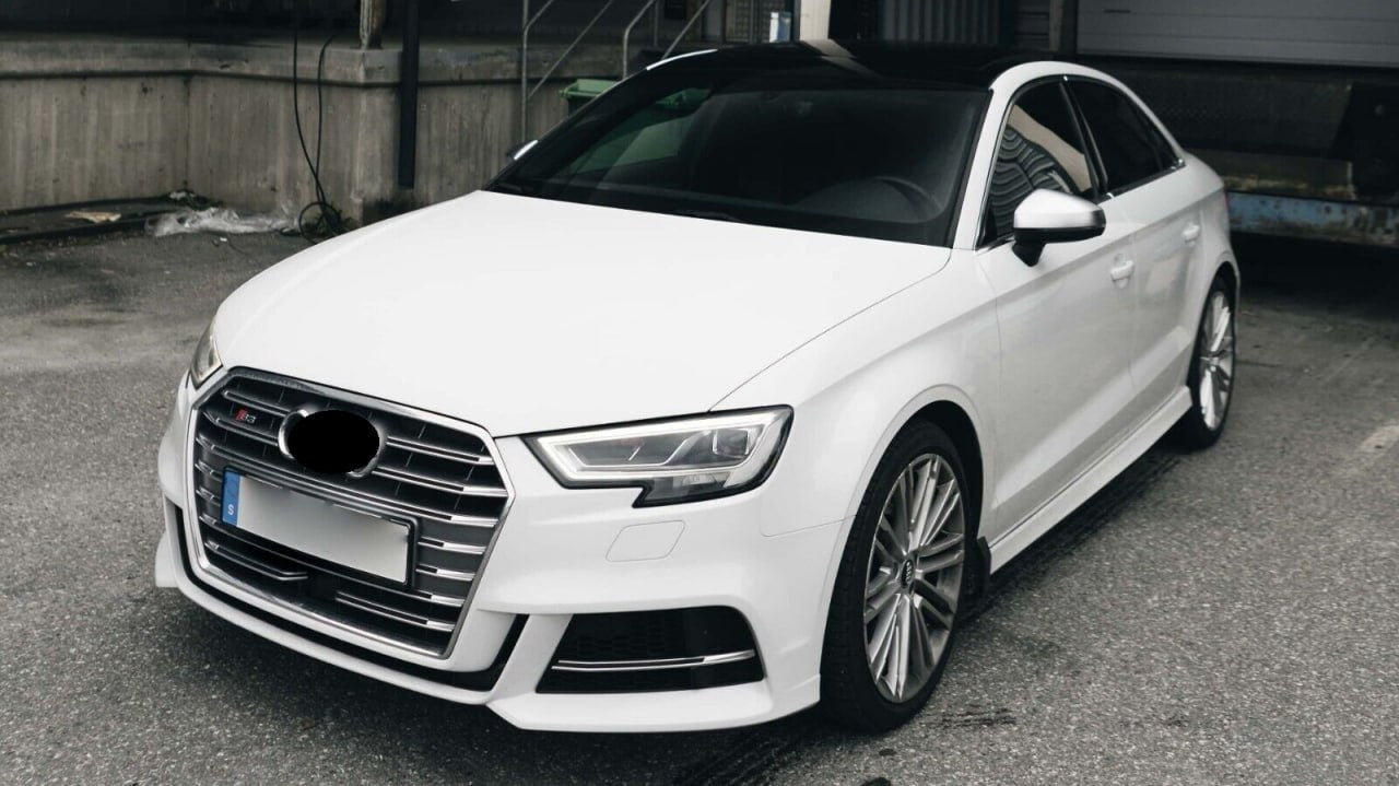 0756💥GRIGLIA ADATTO PER AUDI A3 8V 2017-2020 LOOK S3 GRIGIO💥