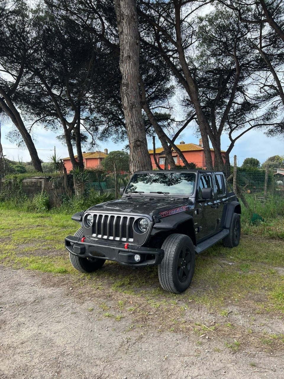 1860⭐PARAURTI ANTERIORE ADATTO PER JEEP WRANGLER JL 2018+ LOOK ⭐