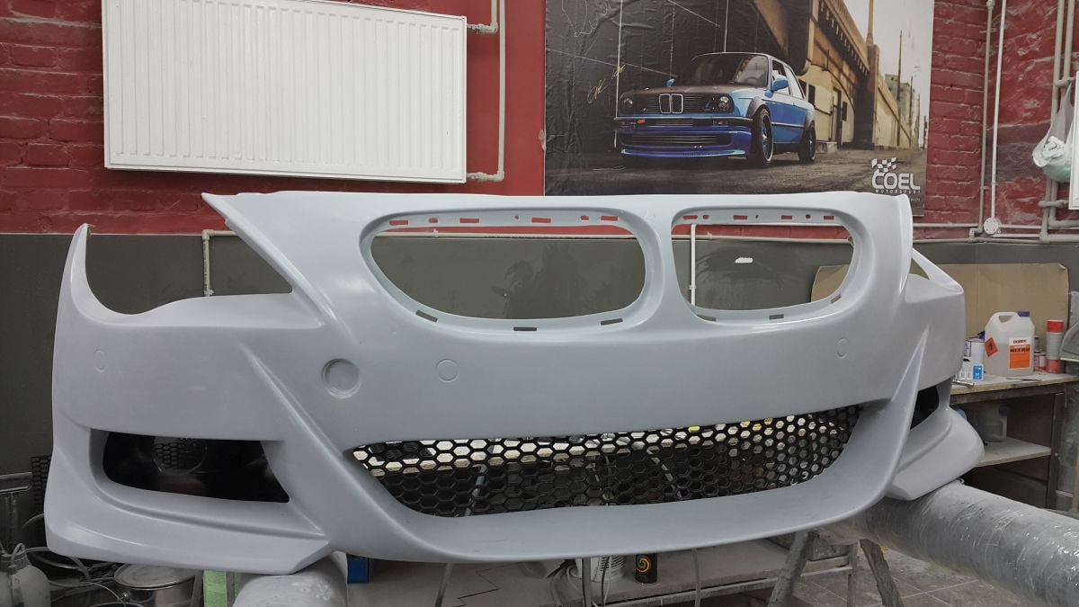 đź’•Paraurti anteriore in vetroresina per bmw serie 6 E63 da verniciaređź’•