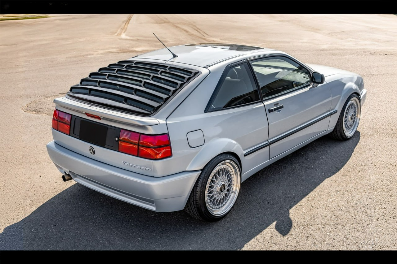 💕Louver lunotto posteriore Volkswagen Corrado 53i 1988 - 1995 nero lucido💕