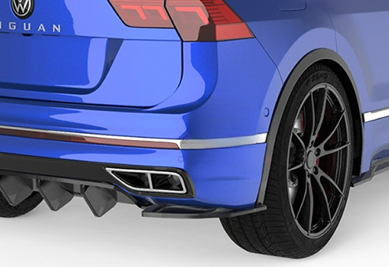 💕Flap VW Tiguan Mk2 FL 2020+ - Flap/Rear Side, A Plus nero lucido💕