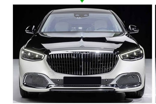 💕Art.2312 GRIGLIA MERCEDES CLASSE S W223 LOOK MAYBACH💕