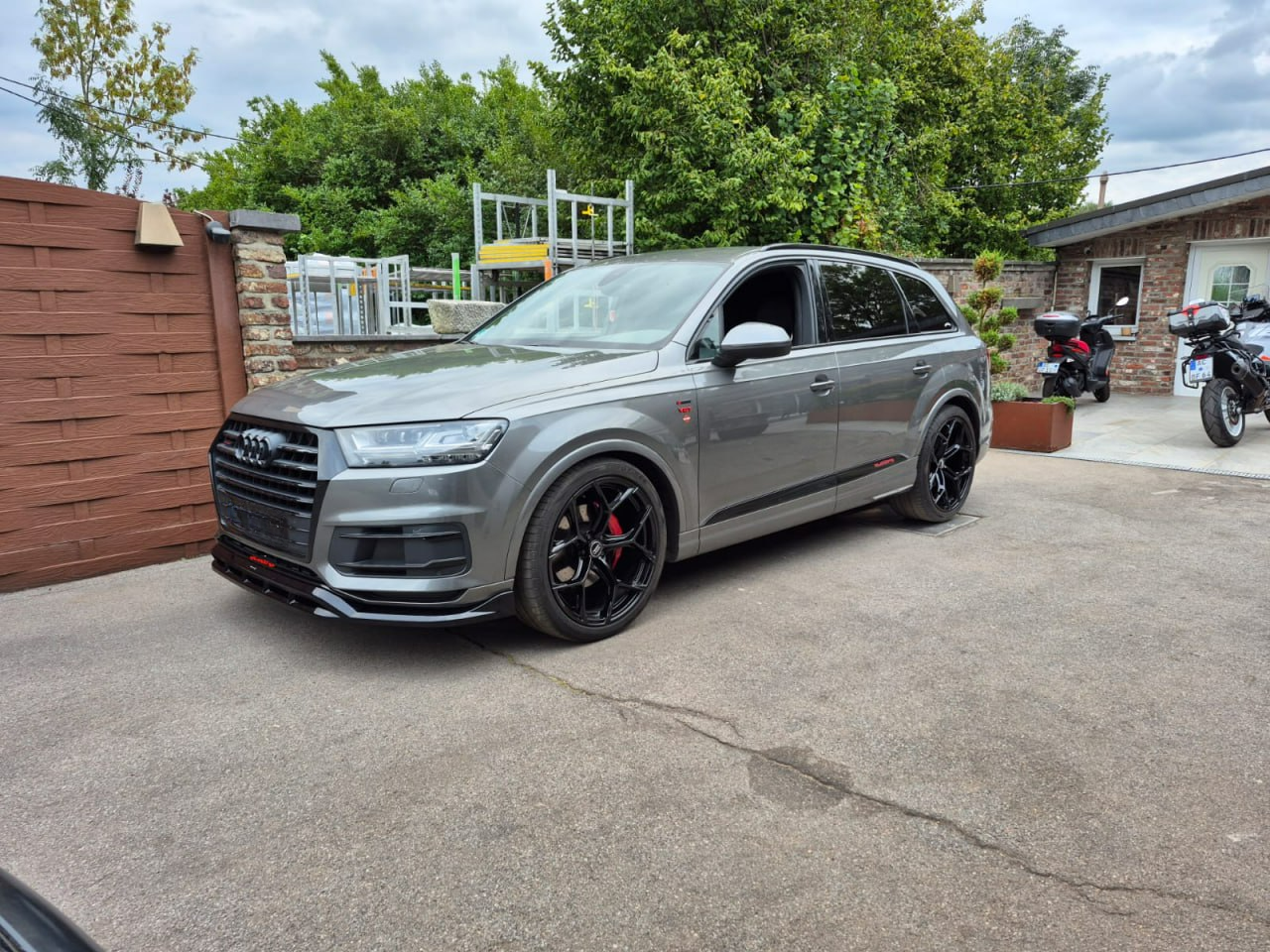 ART.2556 SPLITTER ADATTO PER AUDI Q7 MK2