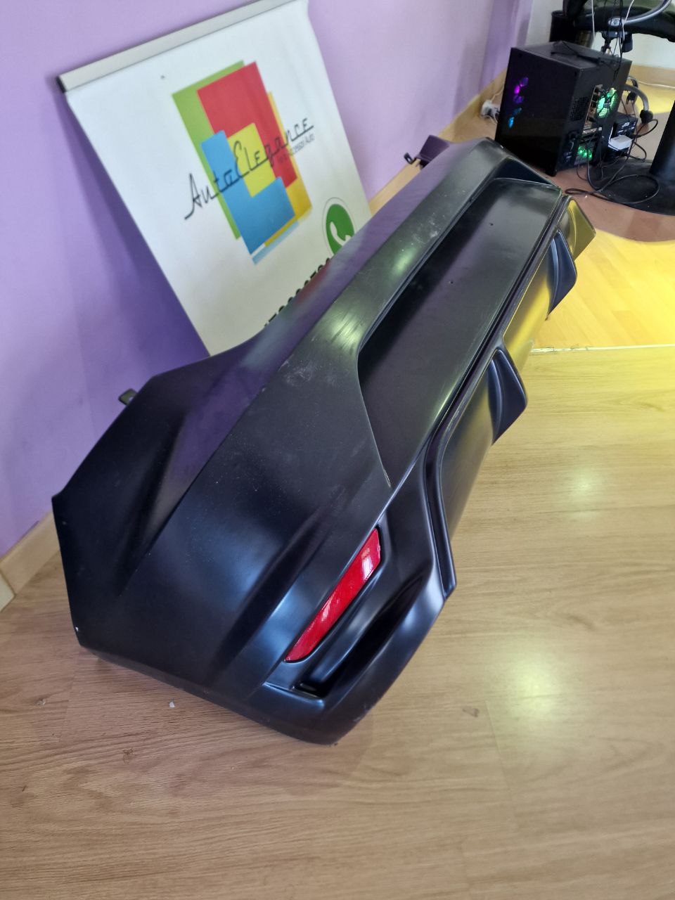 ART. 0858 PARAURTI POSTERIORE SEAT LEON 5F 5 PORTE