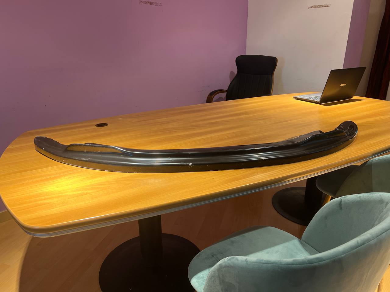 ART. 0692 SPLITTER BMW SERIE 3 E92 E93 MTECH 2005-2010 NERO LUCIDO