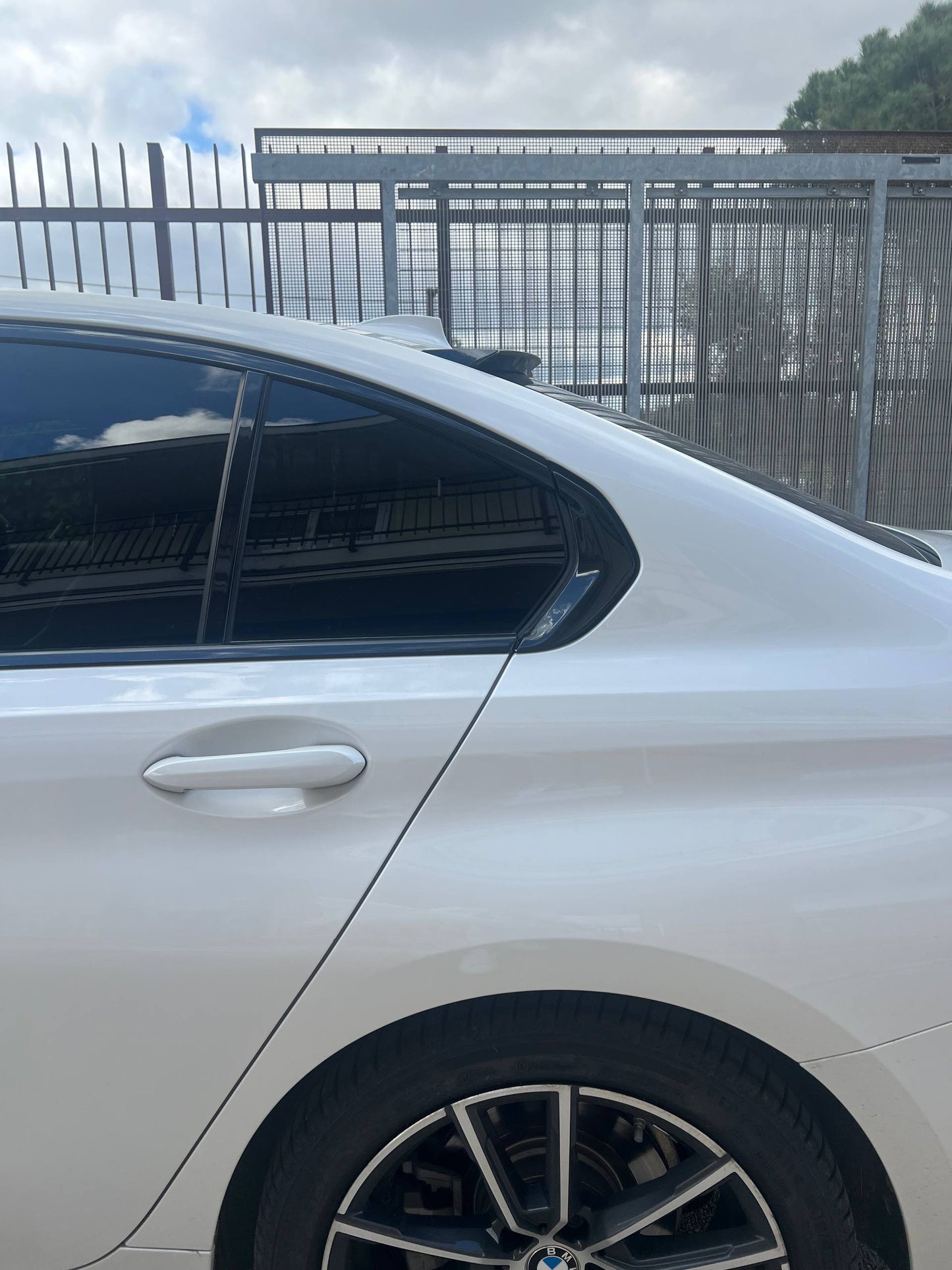 ๐ART.1432 SPOILER LUNOTTO BMW SERIE 3 G20 2019-2022 LOOK M3 NERO LUCIDO ๐