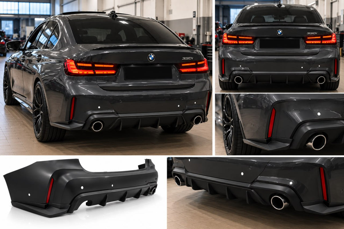 ART.7657 Paraurti Posteriore adatto per M3 BMW SERIE 3 G20 2019-2022