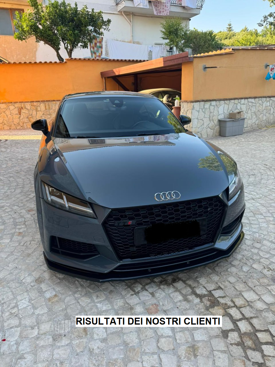 TTRS HONEYCOMB DESIGN FRONT GRILLE SUITABLE FOR AUDI TT FV 2015+