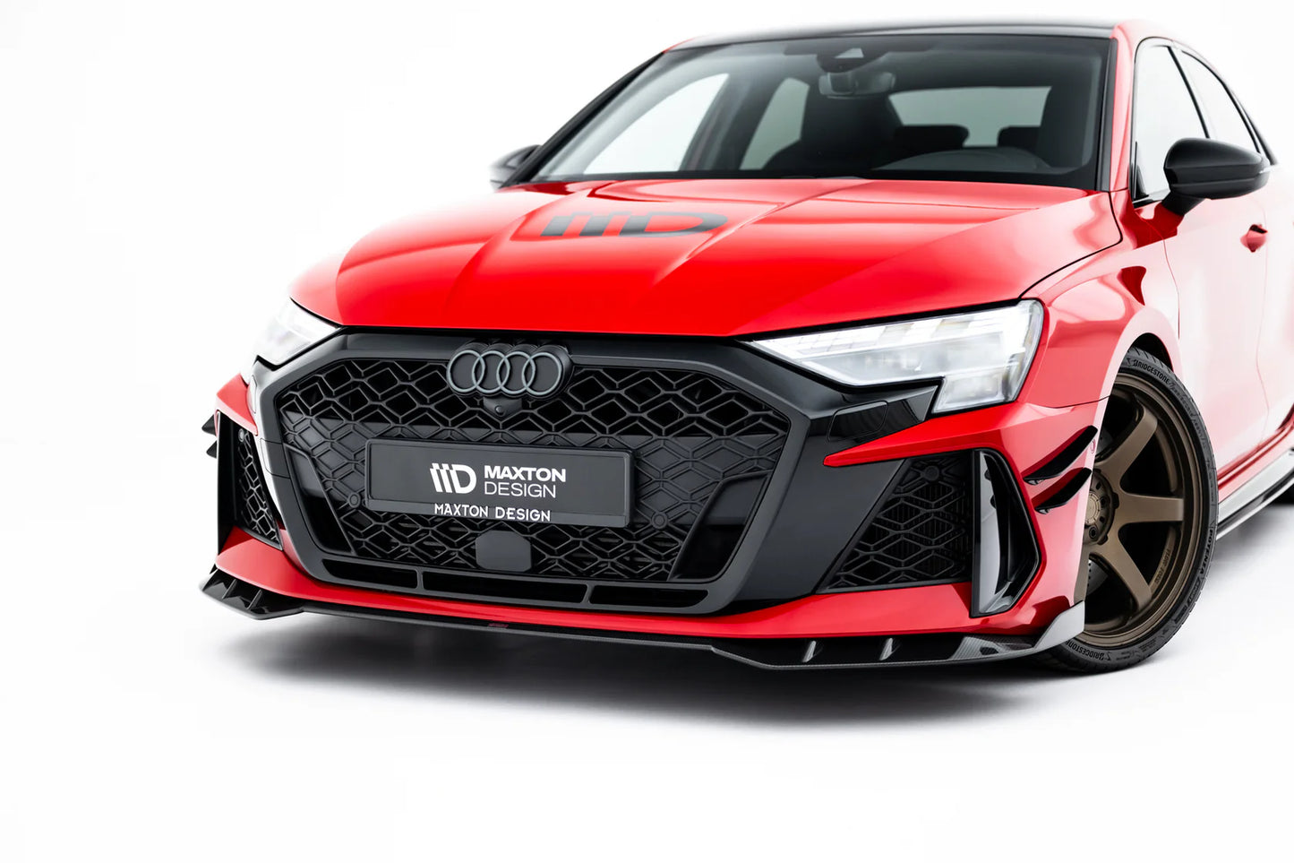 💫ART.9083 Splitter Anteriore in Fibra di Carbonio per Audi RS3 Berlina 8Y 💫