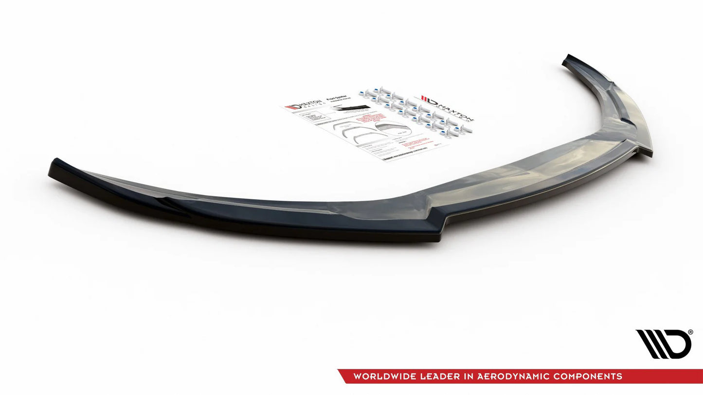 💫ART.9326 Splitter Anteriore Nero Lucido per Abarth 124 Spider 2017+💫