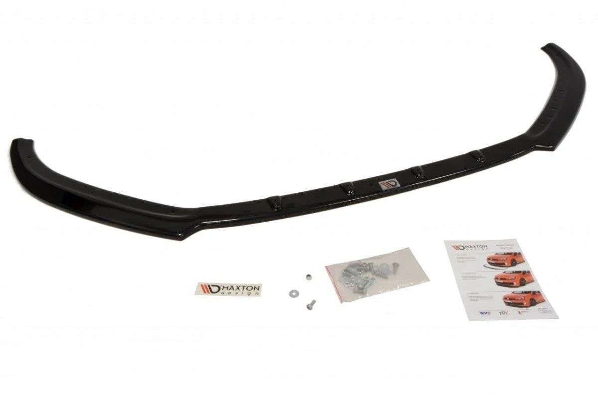 💫ART.9364 Splitter Anteriore Nero Lucido per Audi A1 8X 2010-2015💫