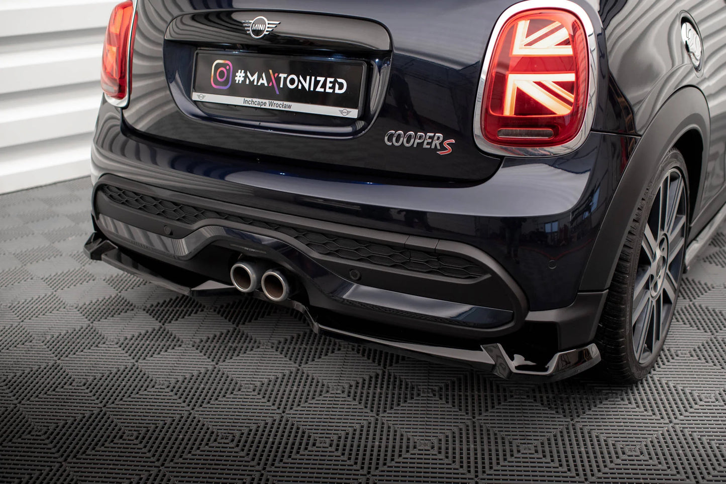 🔥ART.9124 SPLITTER POSTERIORE ADATTO PER MINI COOPER S F56 FACELIFT🔥