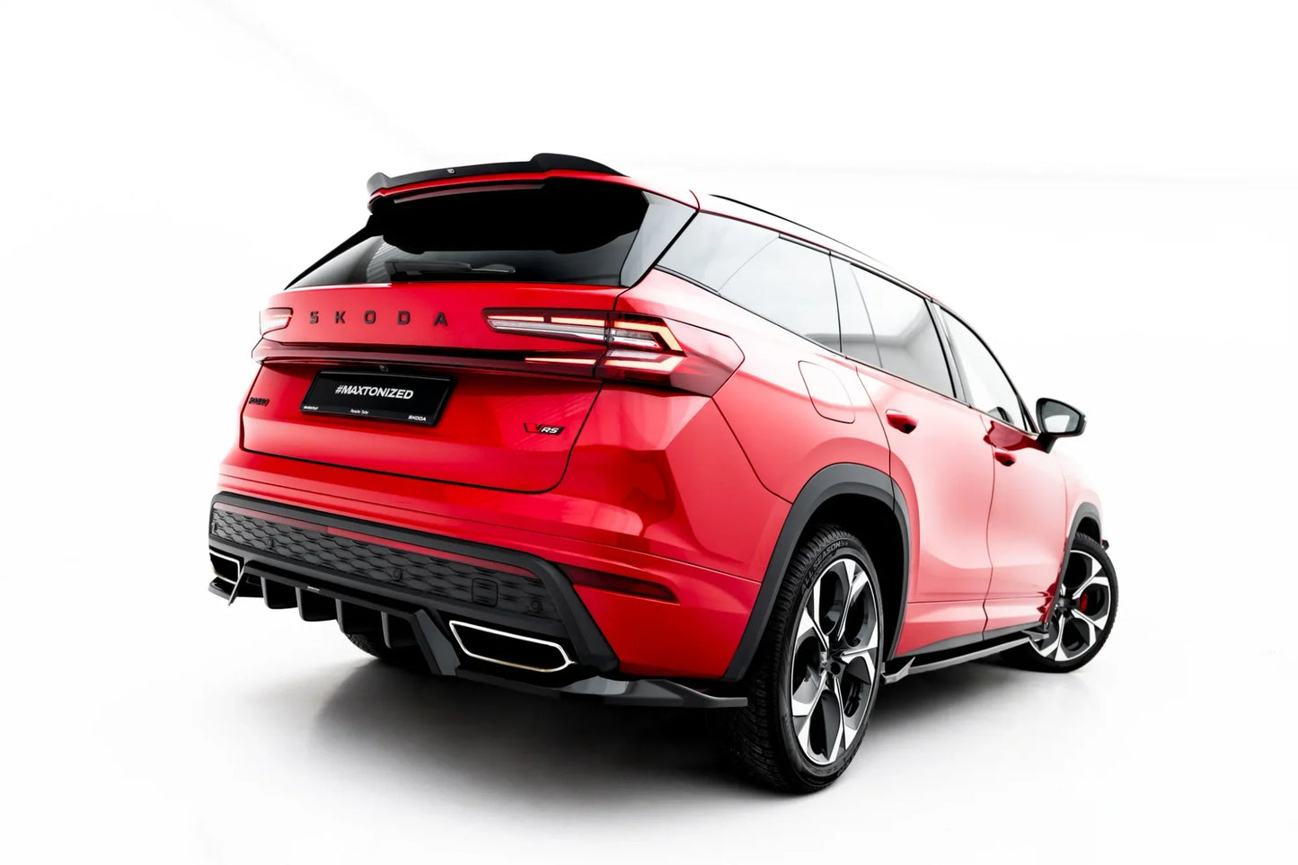 🔥ART.9068 SPLITTER POSTERIORE (CON BARRE VERTICALI) PER SKODA KODIAQ RS Mk2🔥